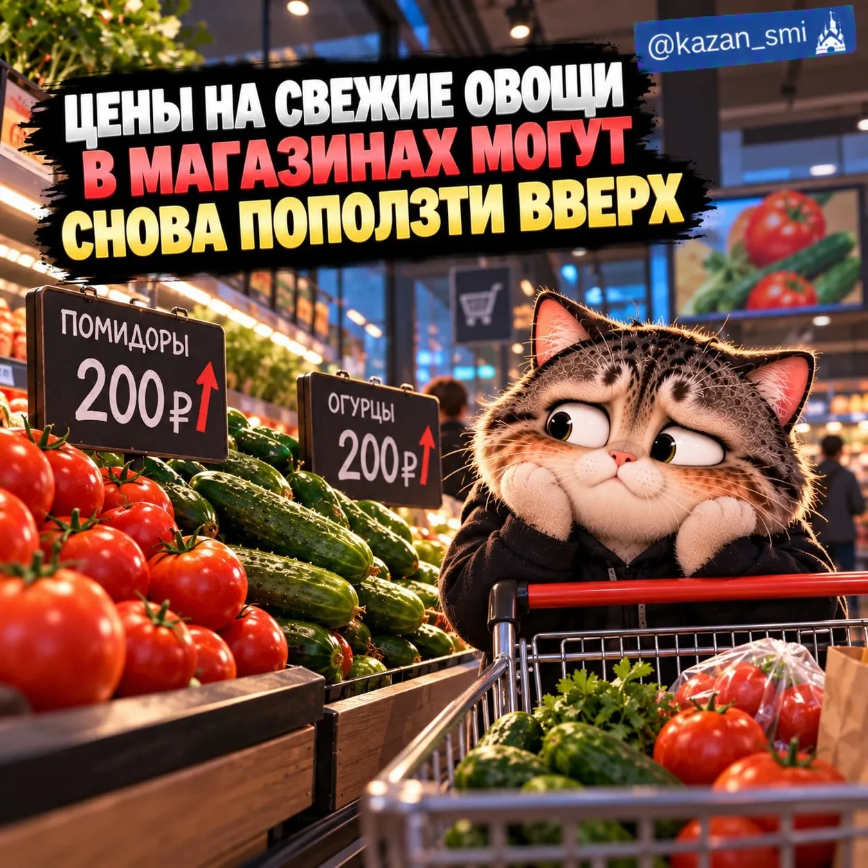 Цены на свежие овощи в магазинах могут снова поползти вверх. Импортные огурцы и помидор...