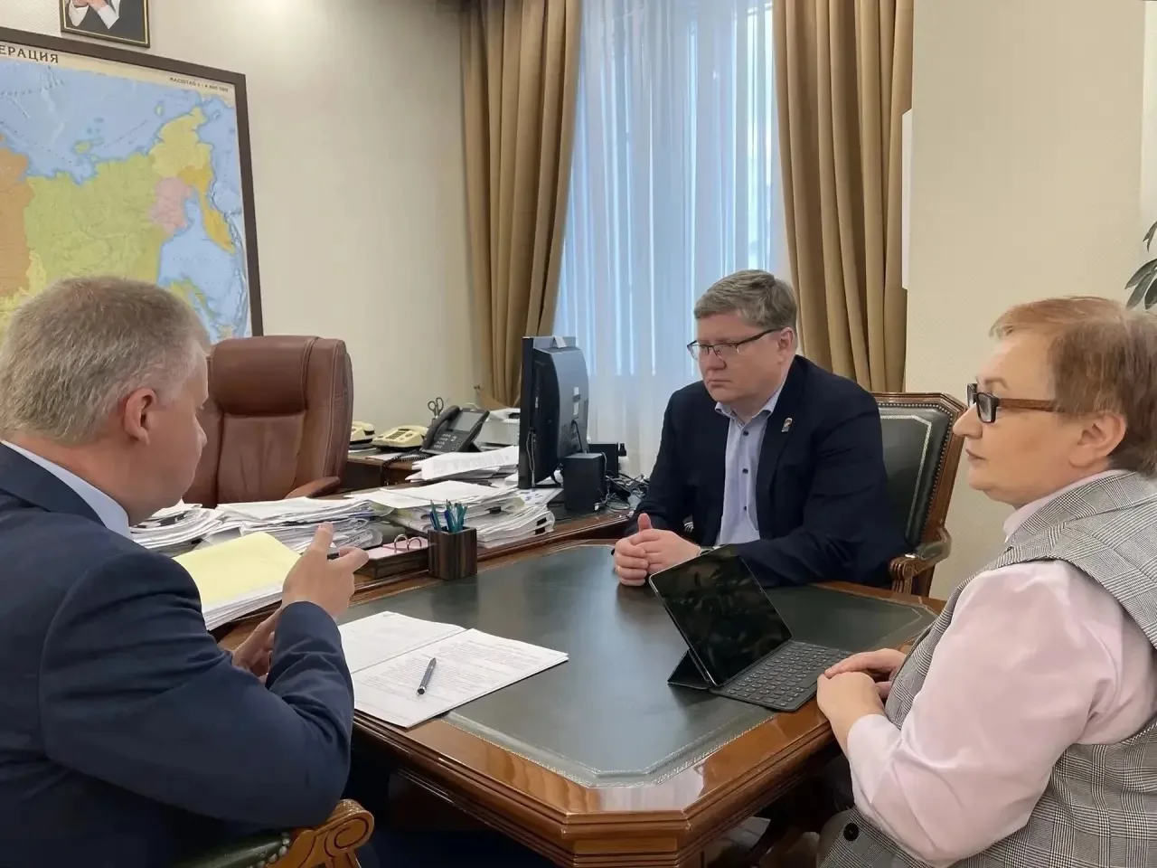 Сегодня в Москве состоялась важная рабочая встреча с участием депутата Государственной ...