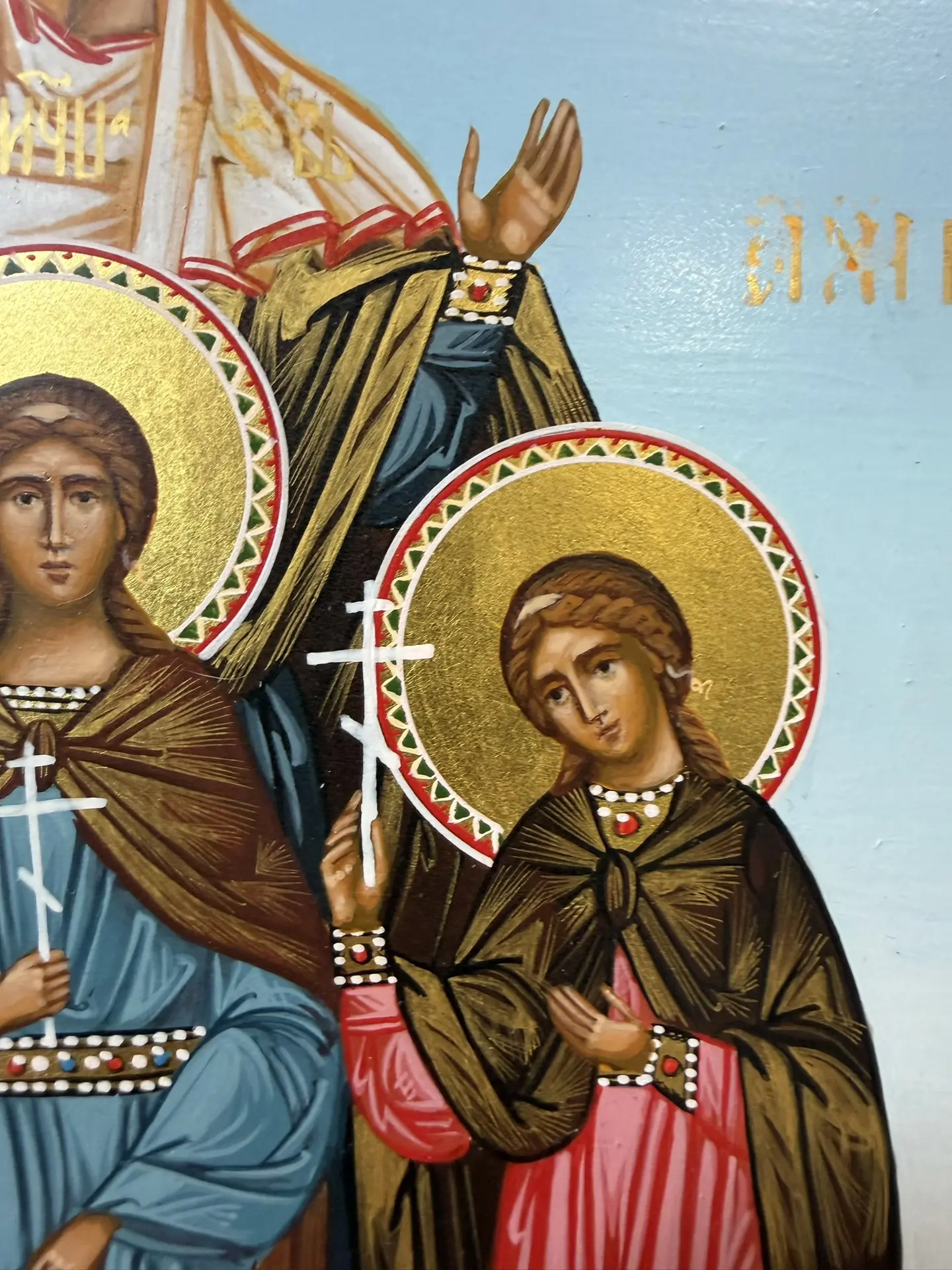 ⁉️Перед вами несколько фото фрагментов одной иконы. Как называется?!