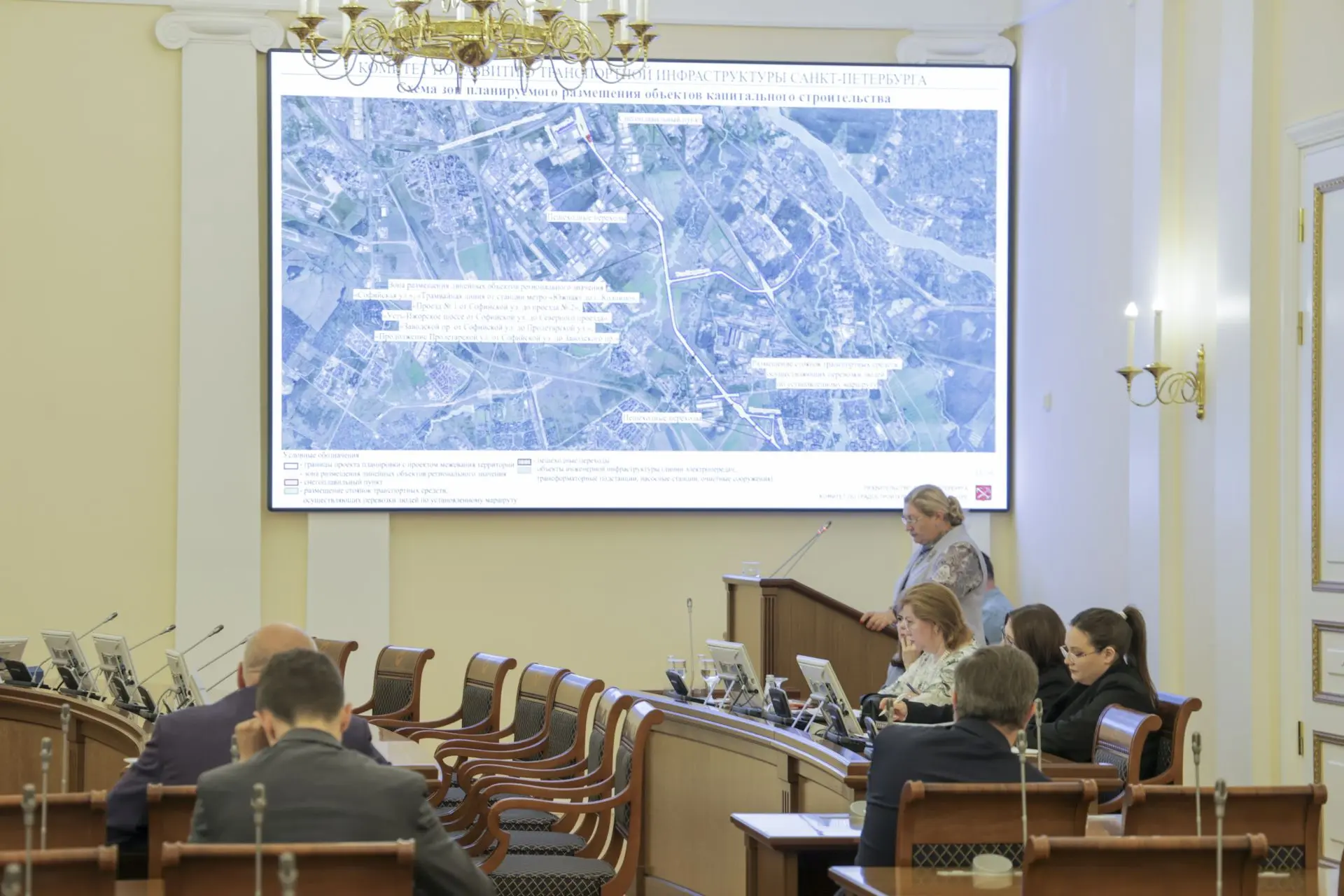 Власти Петербурга утвердили планировку для трамвайной линии от метро «Шушары» до Колпино
 
Власти Са
