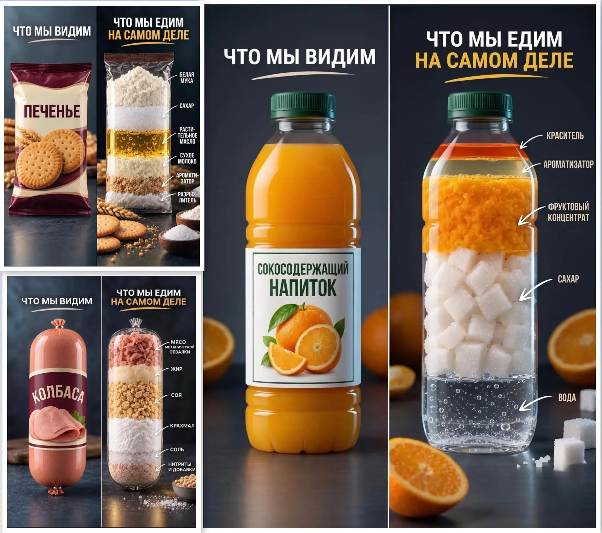 Вот так вот состав нужно печатать.