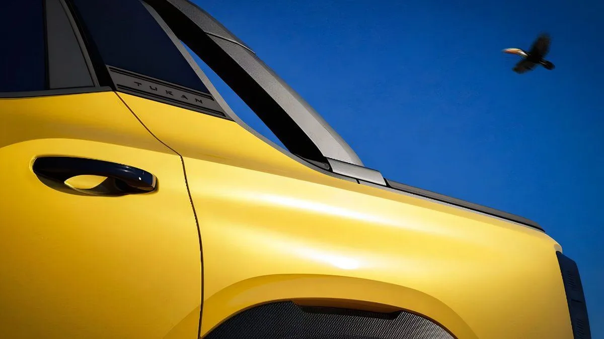 🚙🔥 Volkswagen Tukan — новый компактный пикап, который уже рвёт инфополе. Немец? Бразилец? Главное — 