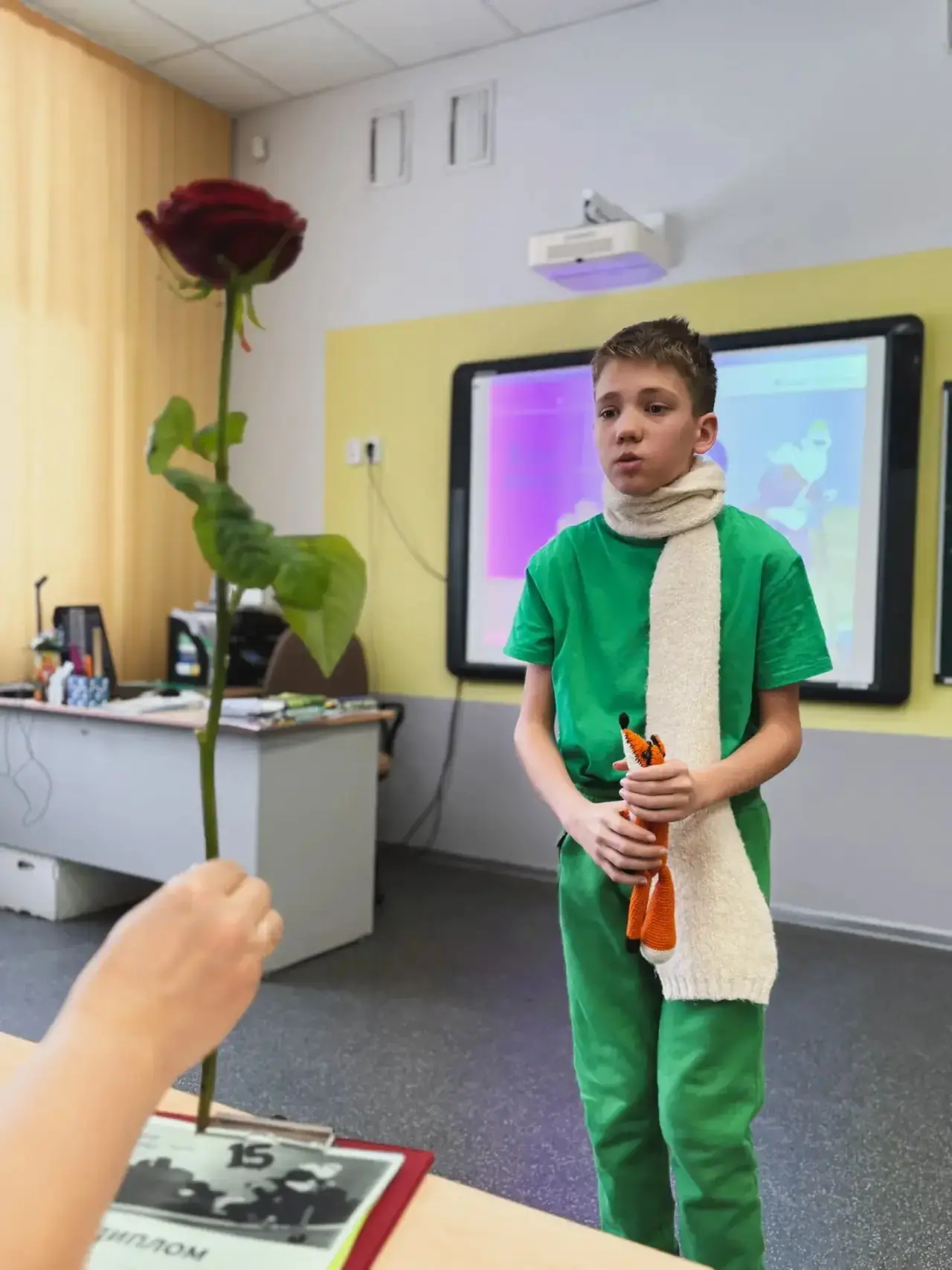 Сегодня , 17 февраля,  на базе нашей школы был организован и проведен конкурс «Живая классика», собр