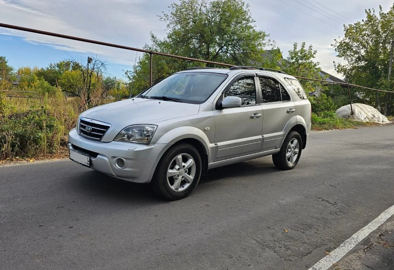 Kia Sorento 2008 2.5CRDi Рамный внедорожник. Система полного привода TOD. Хорошее состо...