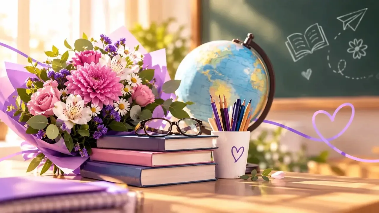 📚 Уважаемые педагоги! Поздравляем вас с Днём учителя!