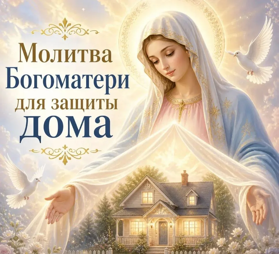 💗🕊 Молитва Богоматери для защиты дома 🙏