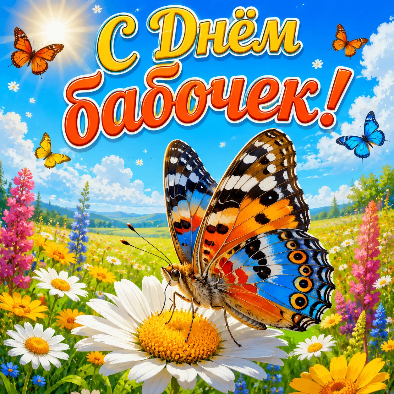 🦋 С Днём бабочек!