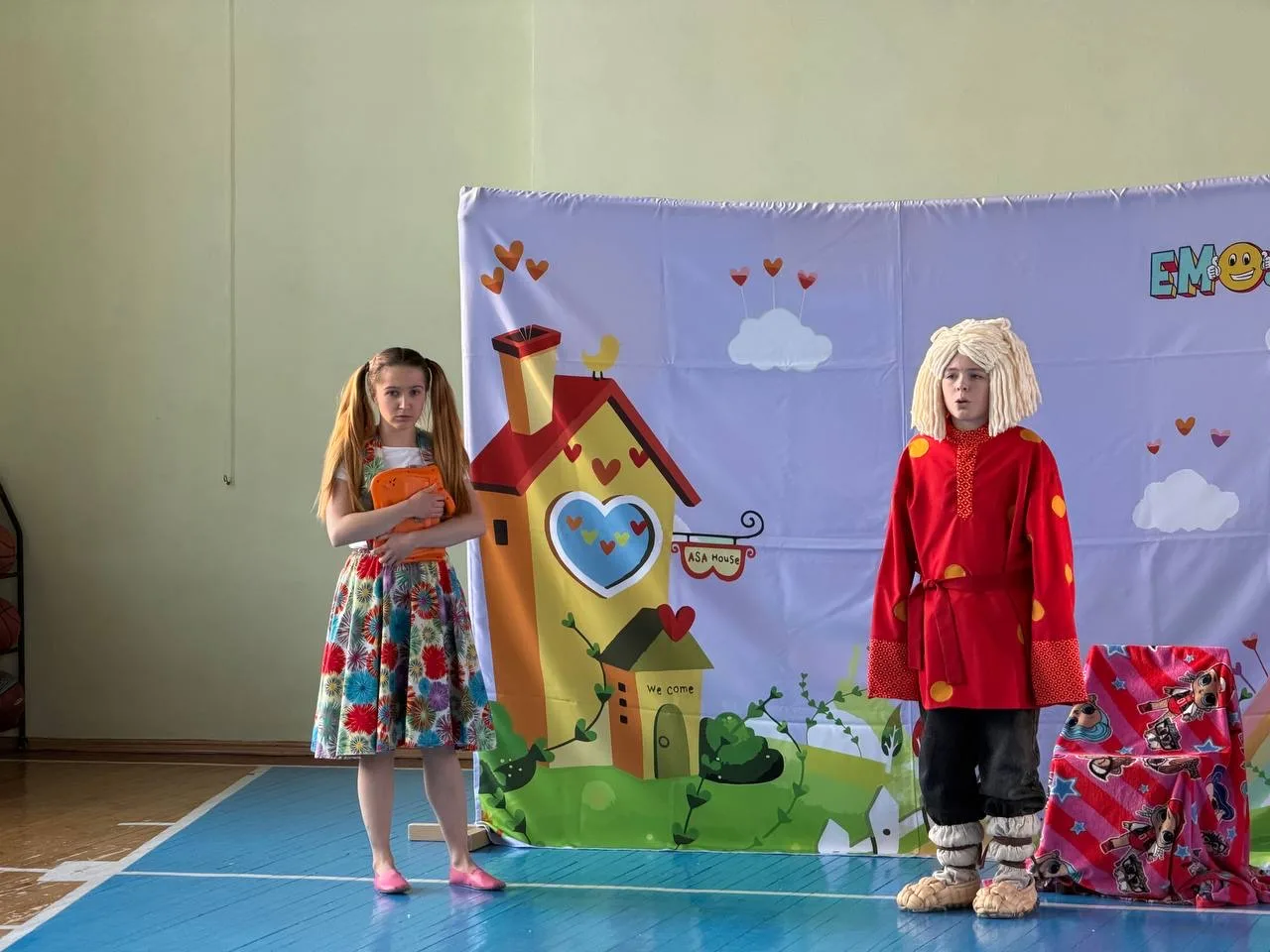 🎭13 марта артисты школьного «Театра детской мечты» МАОУ «СОШ №116» г. Перми показали спектакль «Забы