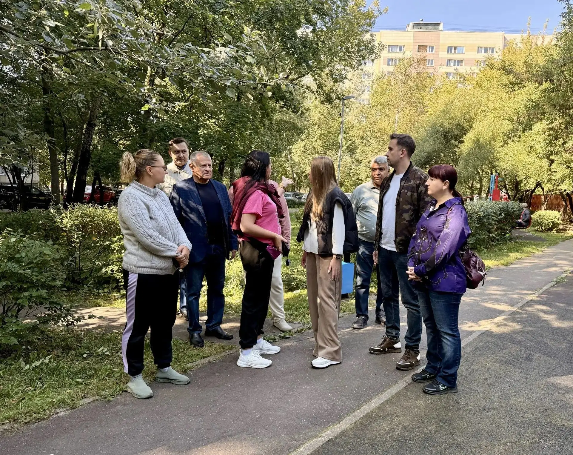 Сегодня, 29 августа, исполняющая обязанности главы управы района Вешняки Онацик Екатери...