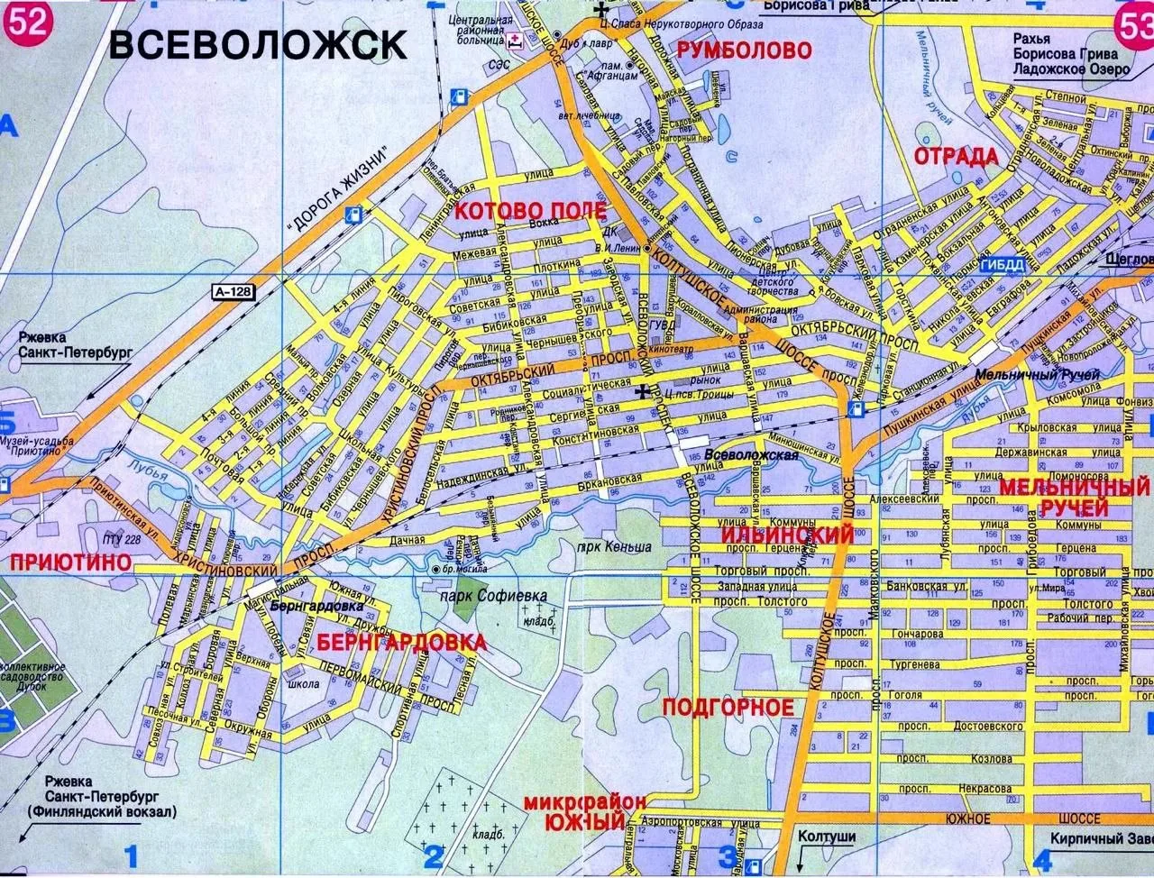 Во Всеволожске сложился уникальный литературный топонимический ансамбль