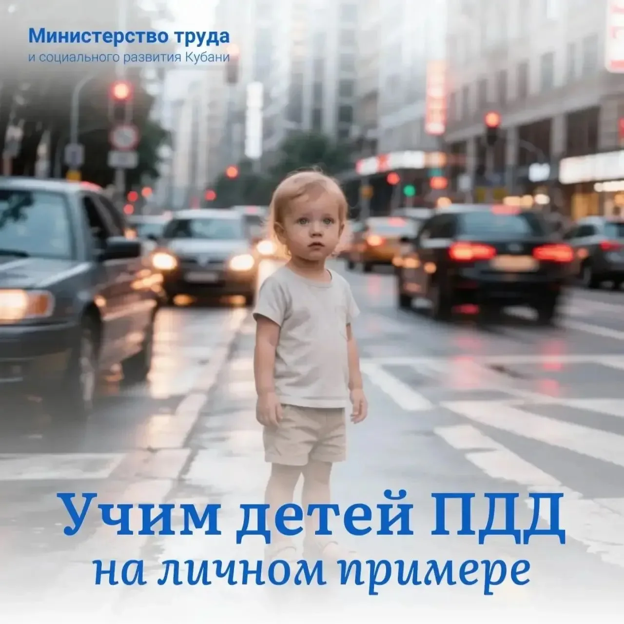 Учим детей ПДД на личном примере ‼️