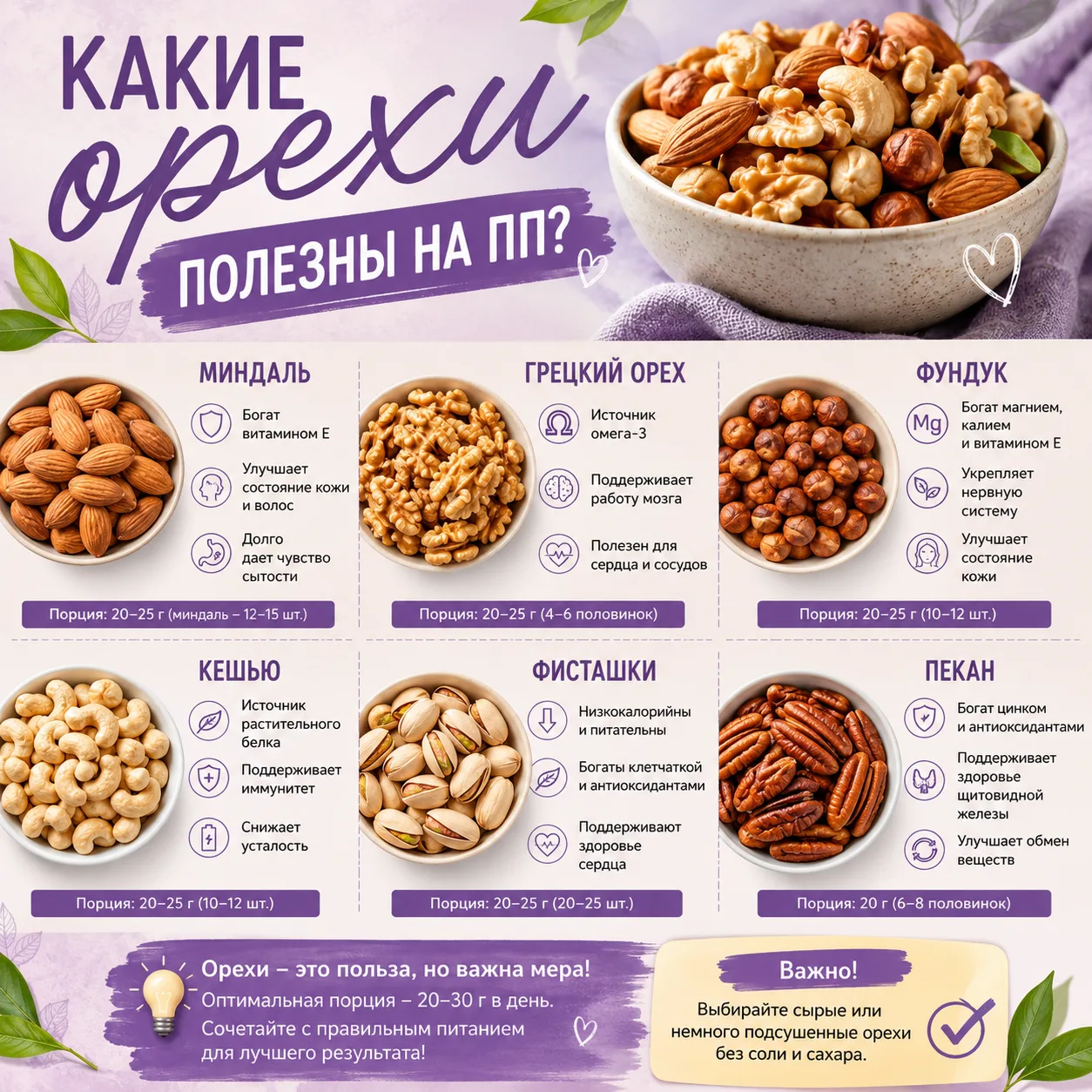 ОРЕХИ НА ПП