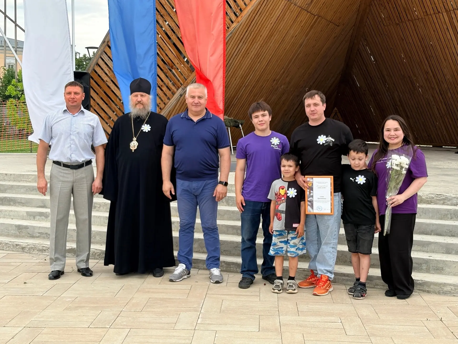 В День семьи, любви и верности парк им. Томина снова стал местом, где тепло и душевно собрались наши