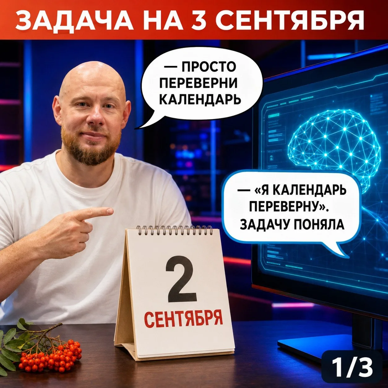 🎶 Я календарь переверну…