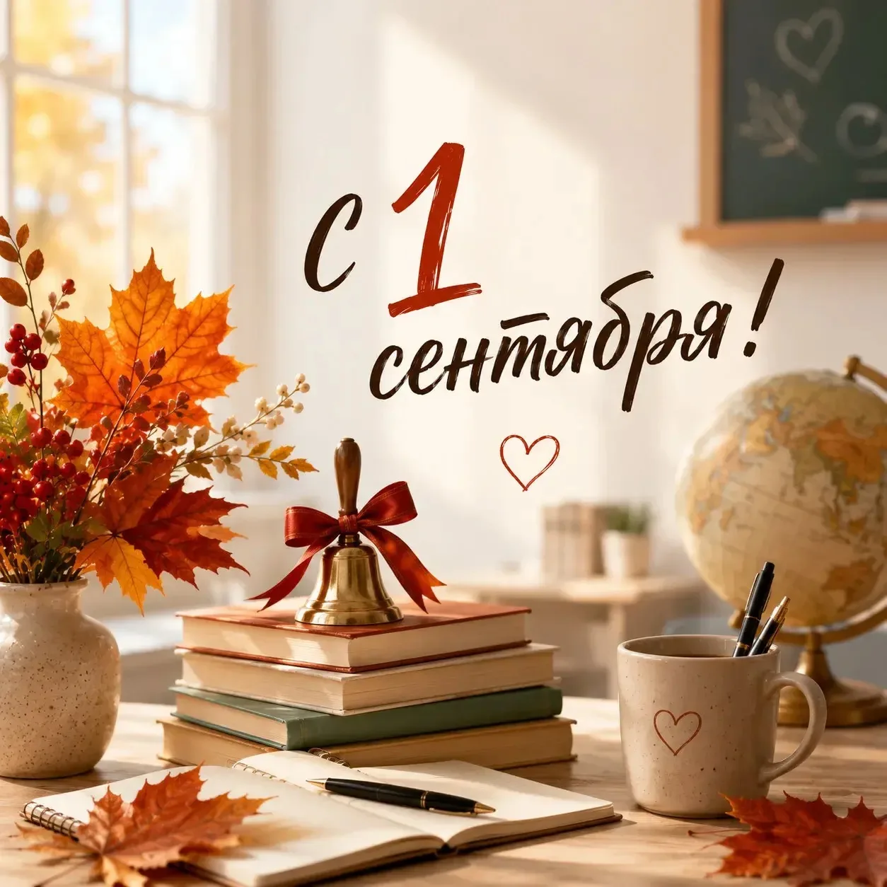 🍂 С Днём знаний! С 1 сентября!