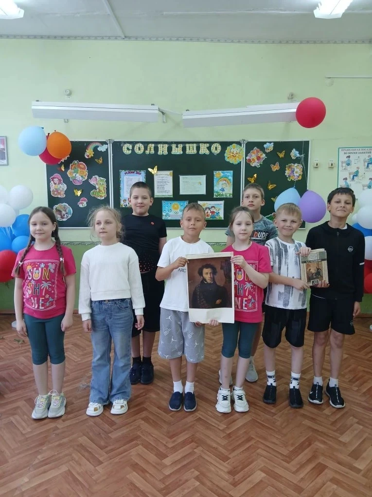Сегодня в лагере «Солнышко» МБОУ СШ п. Ключ жизни -  «филиал ОШ п. Маяк» - Пушкинский д...
