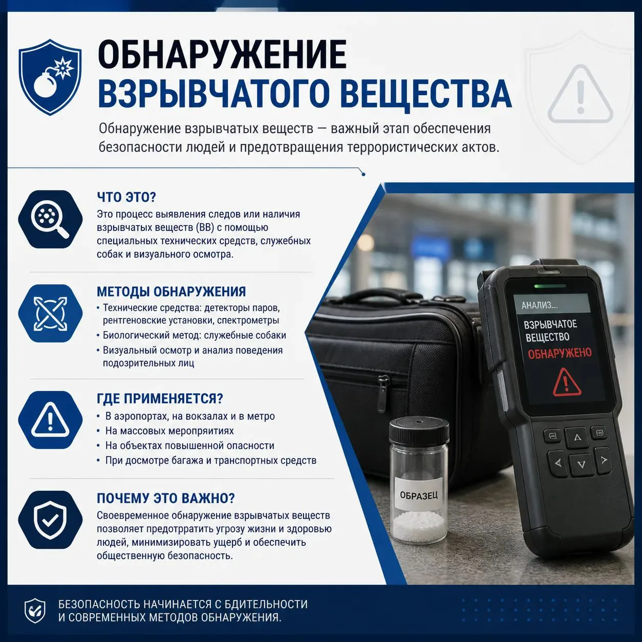 📣 ПОРЯДОК ДЕЙСТВИЙ ПРИ ОБНАРУЖЕНИИ ПОДОЗРИТЕЛЬНОГО ПРЕДМЕТА, ВЫЗЫВАЮЩЕГО ОПАСЕНИЯ НА Н...