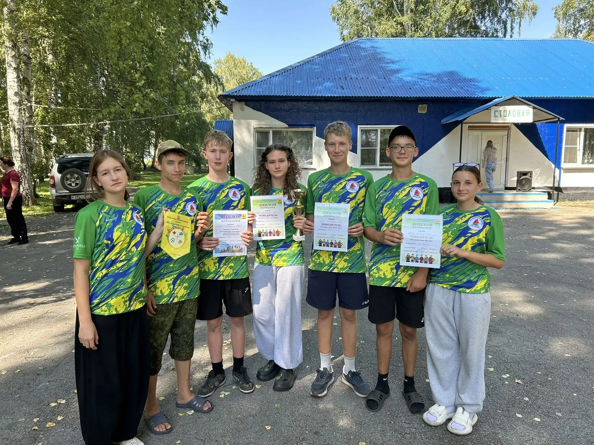 🏆 Команда Кочковской школы — лучшая на «Школе безопасности»!