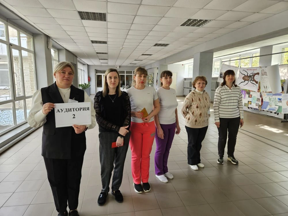 Сегодня, 22 апреля 2026г, в МБОУ «Гимназия № 46» прошла Всероссийская акция «Сдаем вместе. День сдач