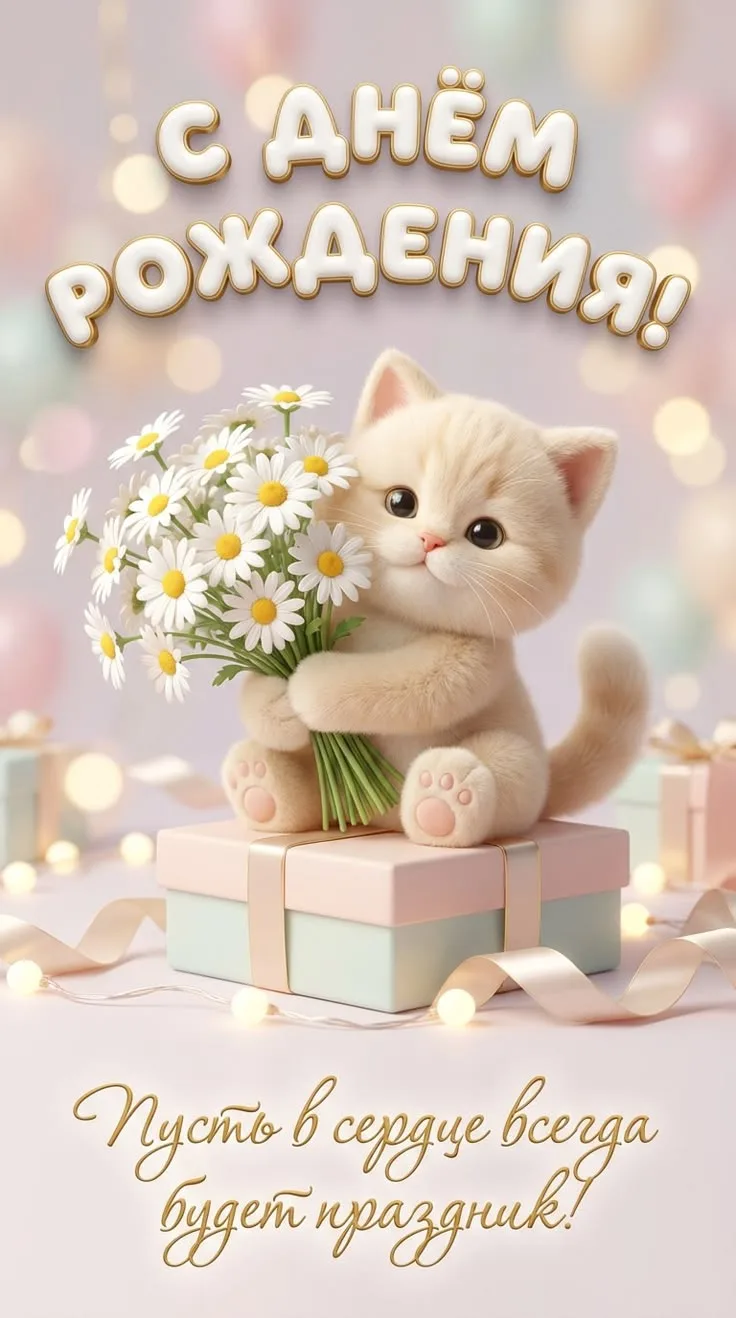 Поздравляем с Днём рождения! 🎂🎁