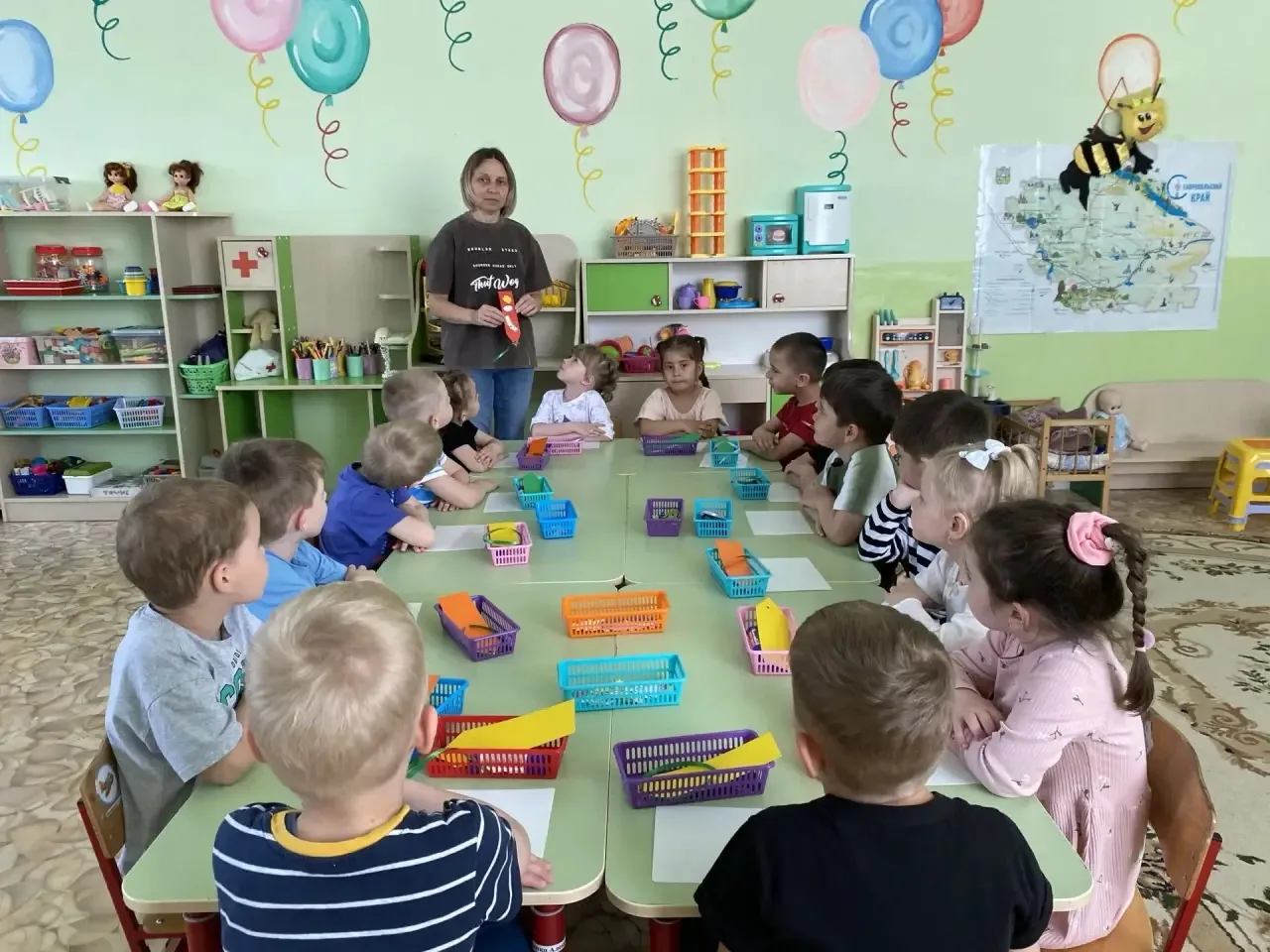 Сегодня в группе «Пчелка» прошел познавательный праздник, посвященный Всероссийскому дню библиотек �