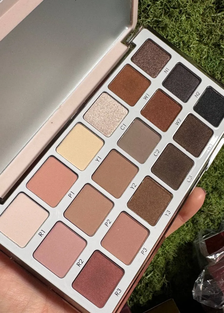 Natasha Denona -  EYE SCULPT TEXTURE AND TONE EYESHADOW PALETTE - Soft