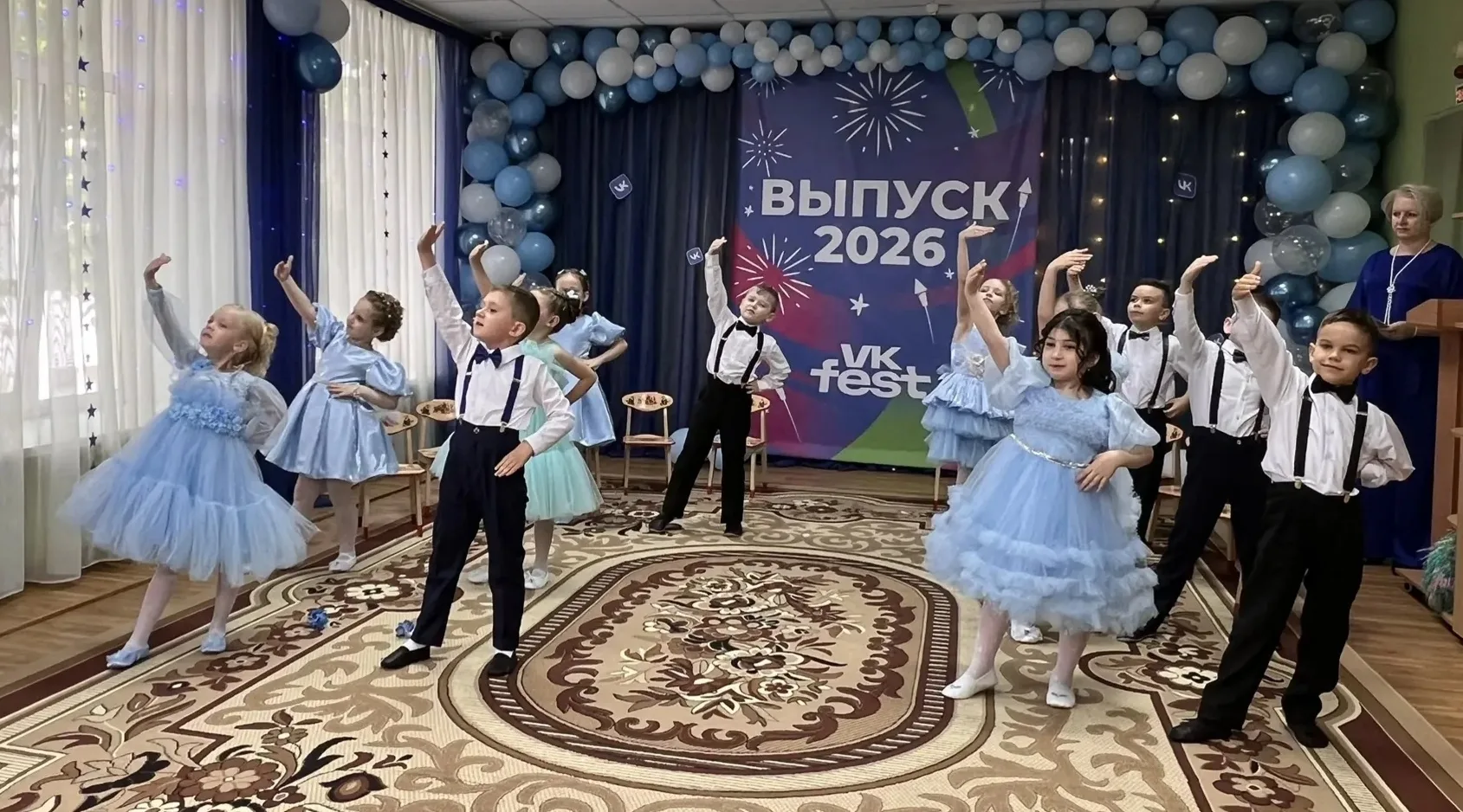 В  детском саду № 110 «Страна чудес» прошел необычный выпускной. Вместо классического утренника ребя
