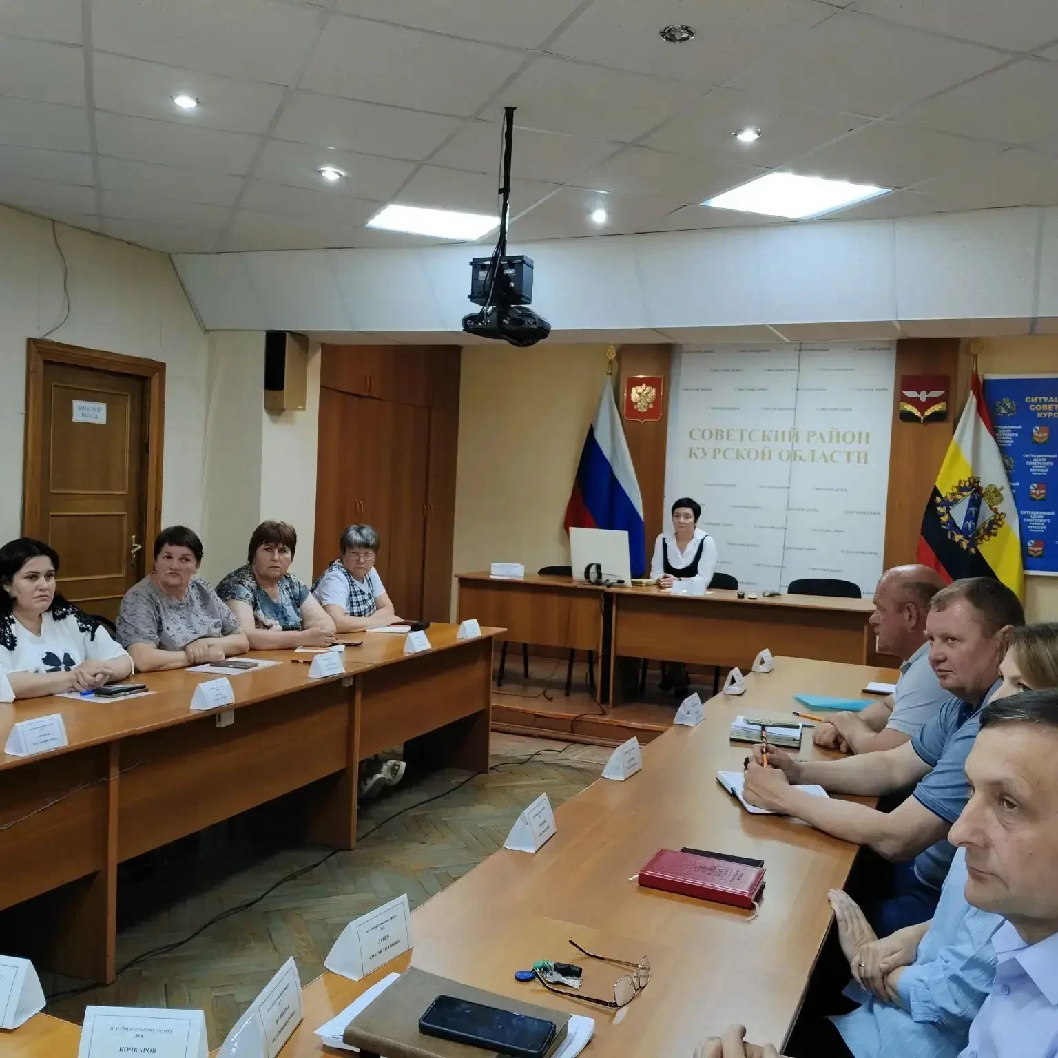 💥Сегодня вместе с руководителями структурных подразделений администрации и главами сел...