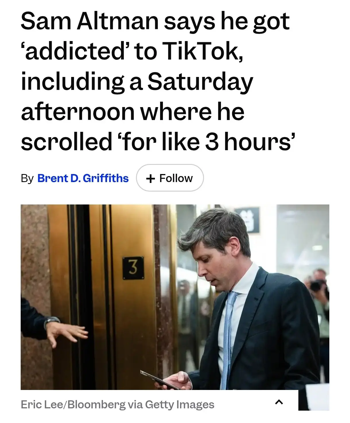 Альтман удалил TikTok, потому что не смог перестать его смотреть

Глава OpenAI установил приложение,