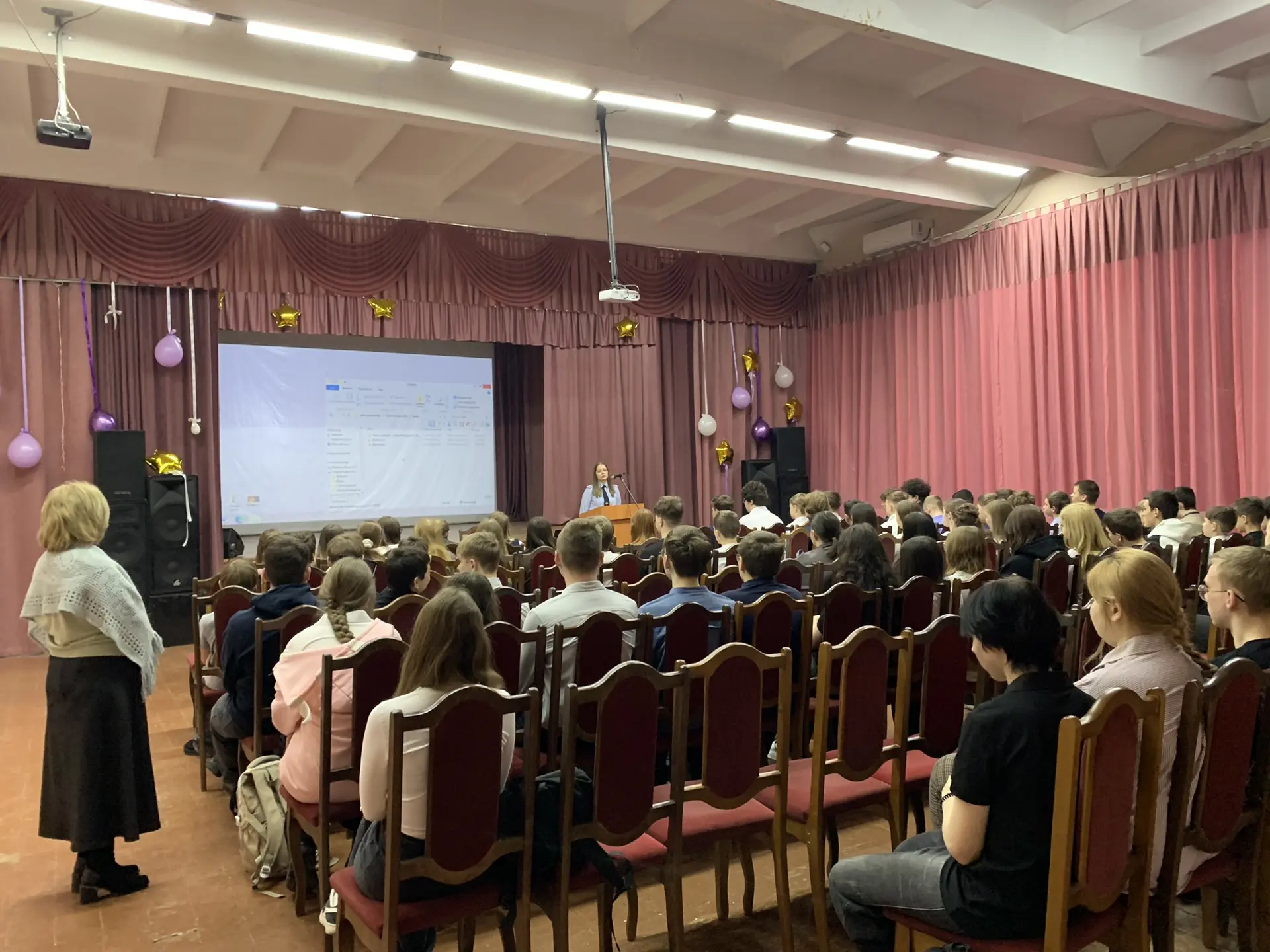 2 марта в рамках Декады правовых знаний в лицее проведено профилактическое мероприятие с участие инс