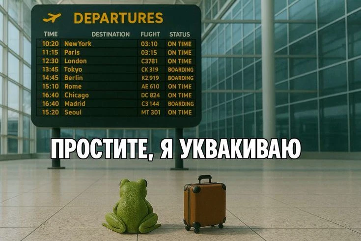 Пссс: у ПРОФА есть идея, куда тебе уквакать, чтобы передохнуть весной...