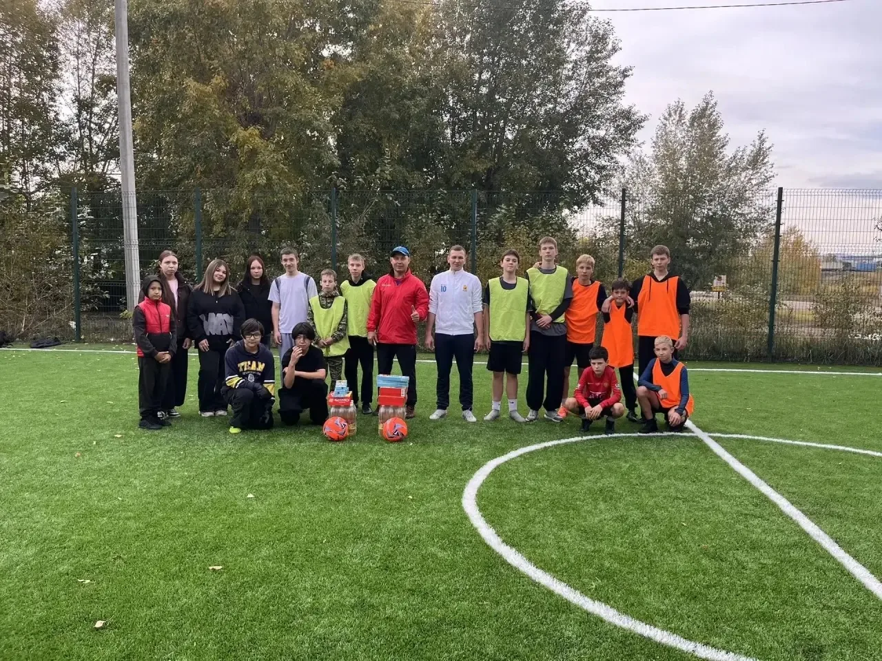 ⚽️В микрорайоне Мясокомбинат открыли спортивную площадку