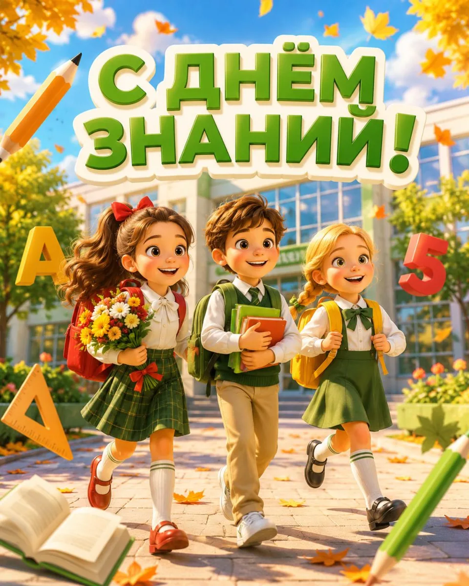 С 1 сентября! 📚