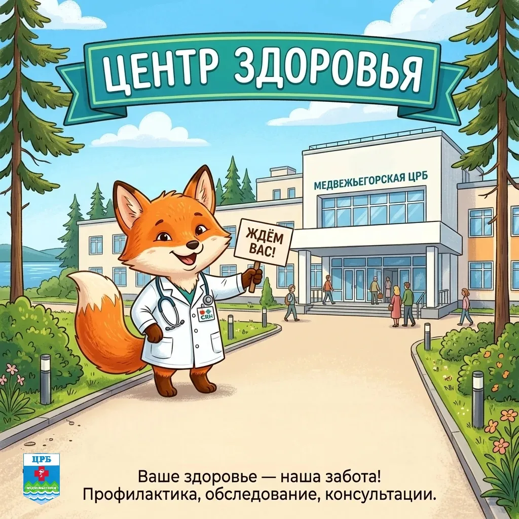 ⚕ С 1 января 2026 года на базе Медвежьегорской ЦРБ начал функционировать «Центр здоровья». 

➖Что та