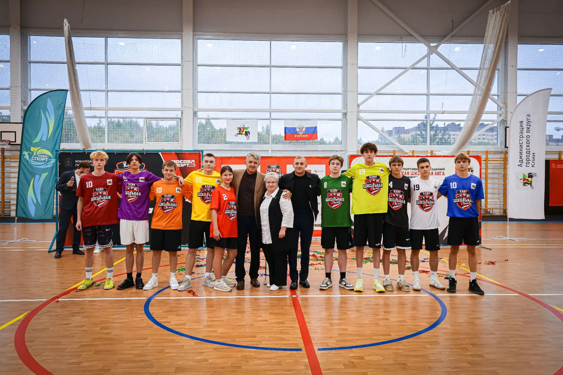 В ФОК «Триумф» дали яркий старт второму сезону «Клинской школьной лиги» - проекта, кото...