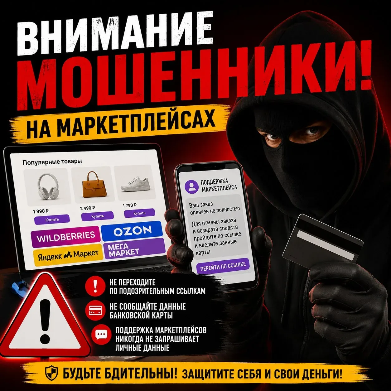 Безопасность покупок: как работают поддельные маркетплейсы

Один из распространенных способов мошенн