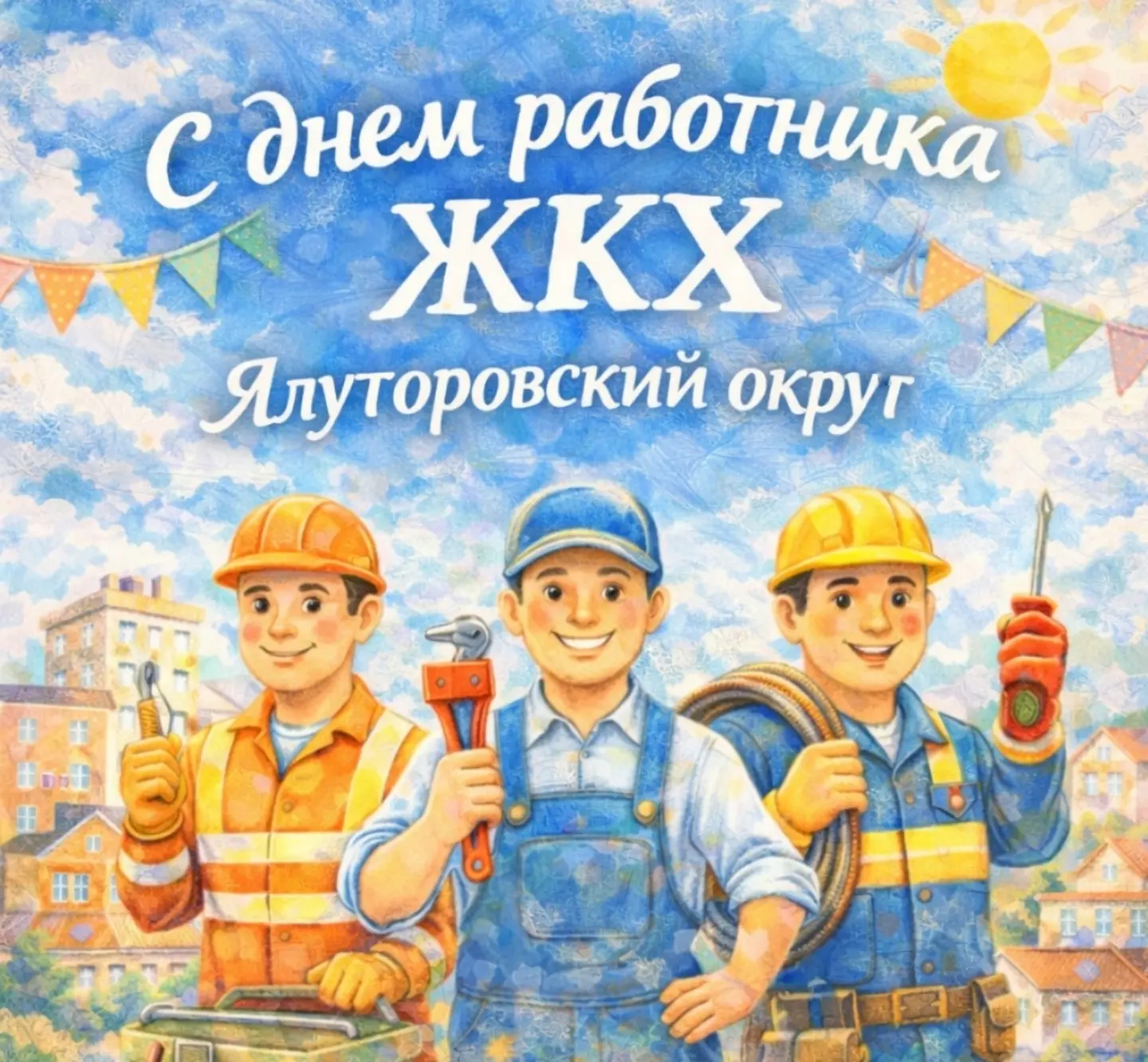 Уважаемые работники и ветераны жилищно-коммунального хозяйства Ялуторовского округа!