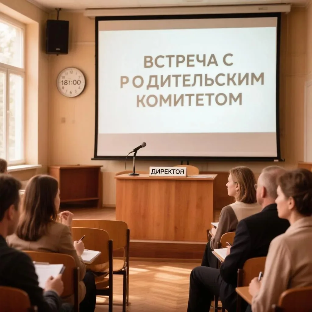 Встреча директора с родительскими комитетами: обсудим новый учебный год!