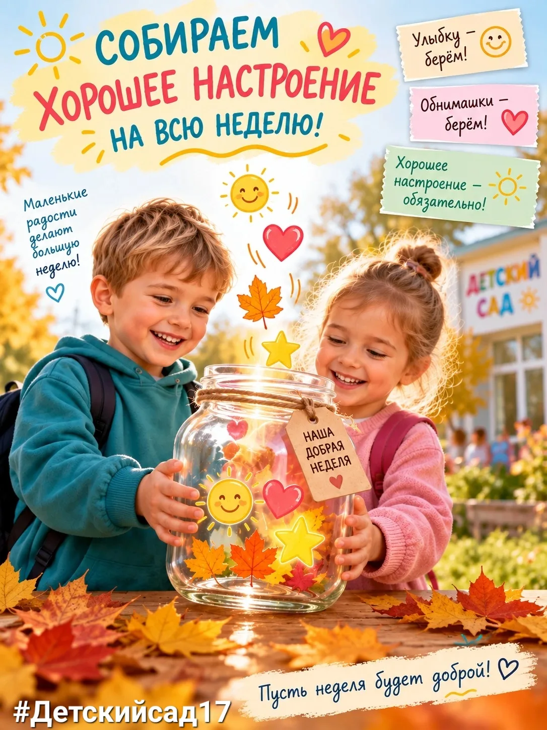 Собираем хорошее настроение на всю неделю. ☀️
