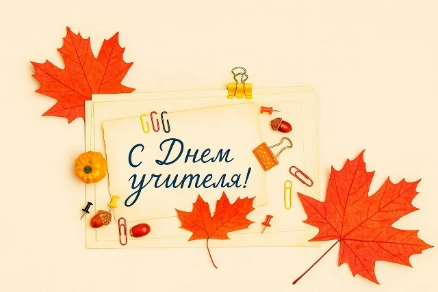 🍁🍂С Днём учителя!
