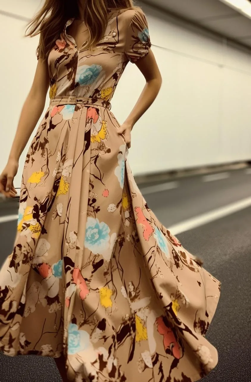 Хлопок костюмно-плательный Blumarine. 🌸