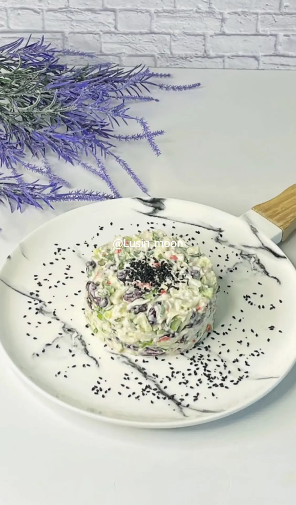 Невероятно вкусный салатом на скорую руку