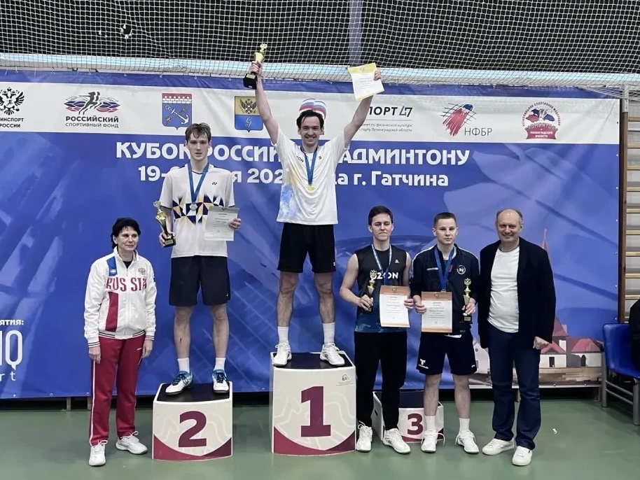 🏸 В Гатчине завершился Кубок России по бадминтону 2026 🏆🇷🇺   Спортсмены МКСШОР «Восток» выиграли две