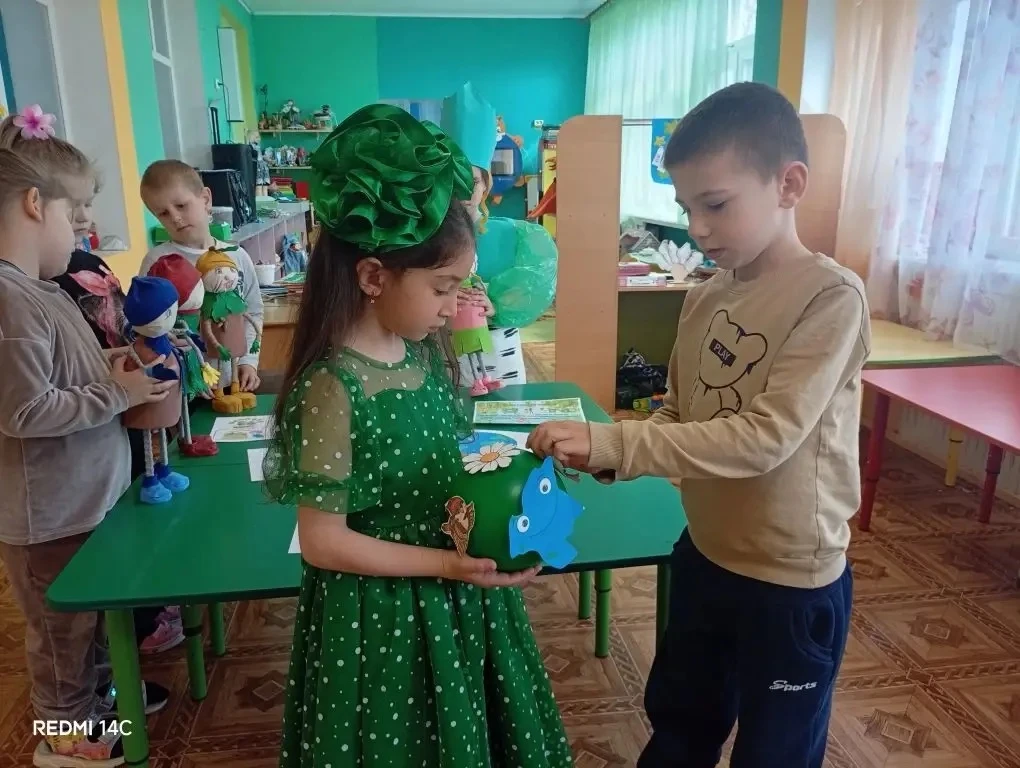 🌿 Эколята — защитники природы: как прошло экологическое занятие в группе «Родничок» 🌟