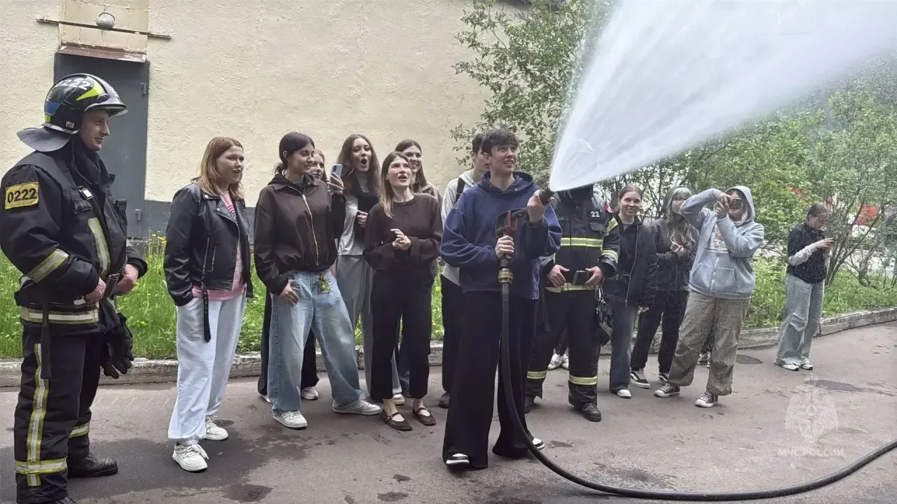 #БудниМЧС   🔘В колледже индустрии гостеприимства и менеджмента № 23 прошли тренировочные пожарно-так