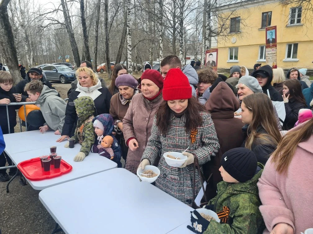 Фронтовая каша на 9 мая