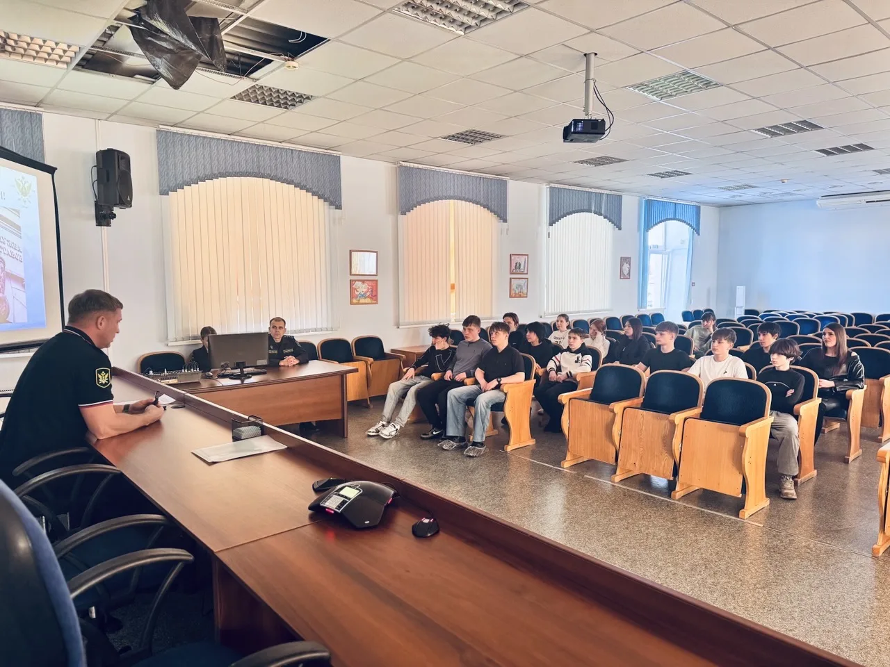 👥Судебные приставы Кузбасса провели профориентационные встречи     🤝На факультете истории и права КГ