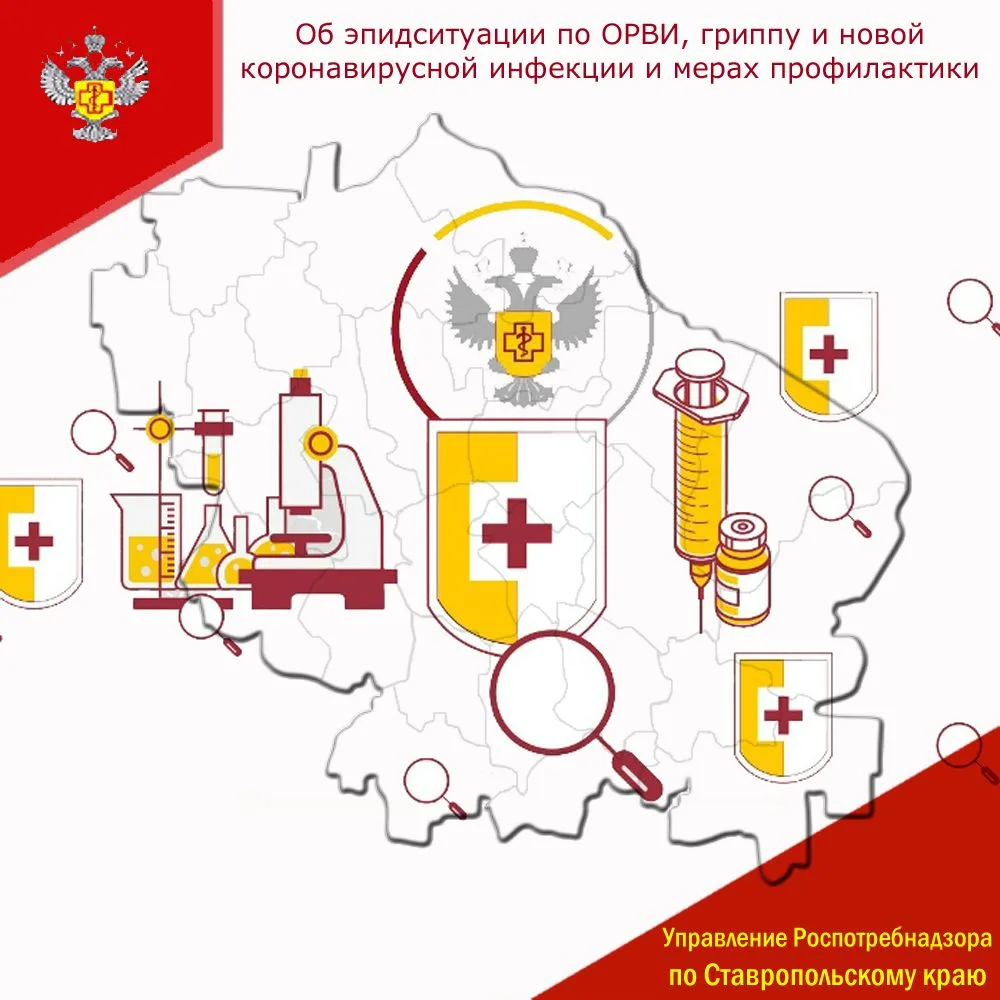 В Ставропольском крае эпидемиологическая ситуация по ОРВИ и гриппу находится на неэпиде...