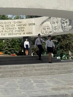 Сегодня у мемориала «Вечная слава» в городе Тамбов состоялась учебная подготовка руководителей отряд