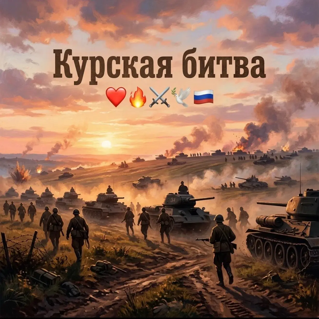 23 августа отмечается  День воинской славы — дата окончания Курской битвы, победы в кот...